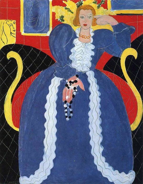 Lady in Blue, 1938 by Henri Matisse