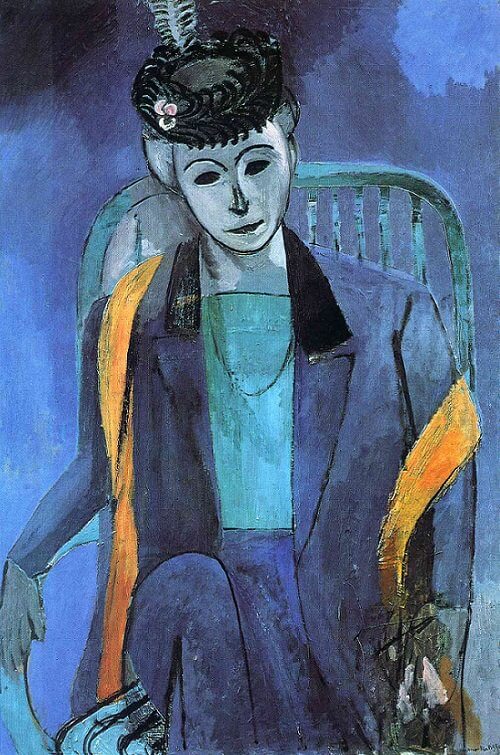 Portrait of Madame Matisse, 1913 by Henri Matisse