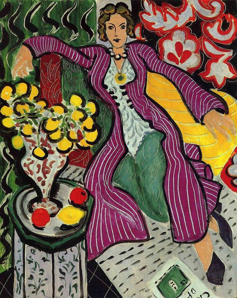 Woman in a Purple Coat, 1937 by Henri Matisse