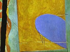 Composition the Yellow Curtain by Henri Matisse