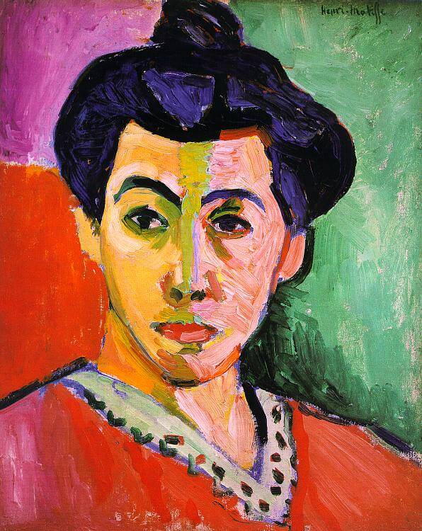 Green Stripe, 1905 by Henri Matisse