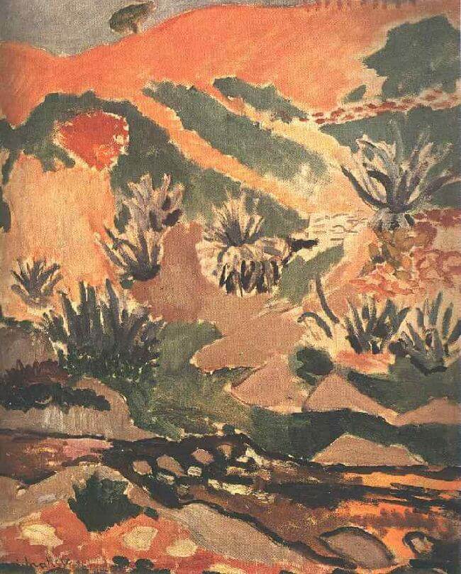 Landscape with Brook, 1907 by Henri Matisse