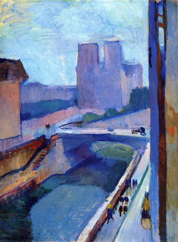 Notre-Dame in the Late Afternoon, 1902 by Henri Matisse