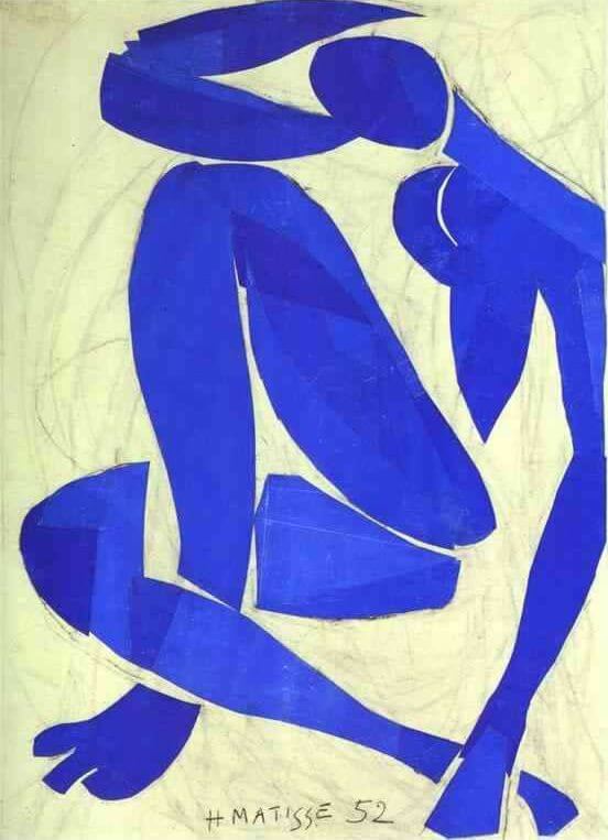 Nu bleu IV, 1952 by Henri Matisse