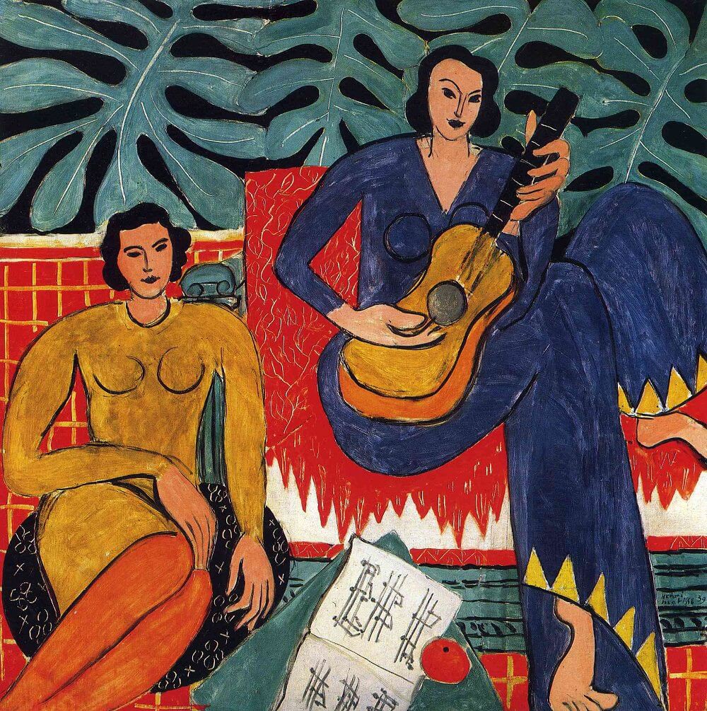 The Music (La Musique), 1939 by Henri Matisse