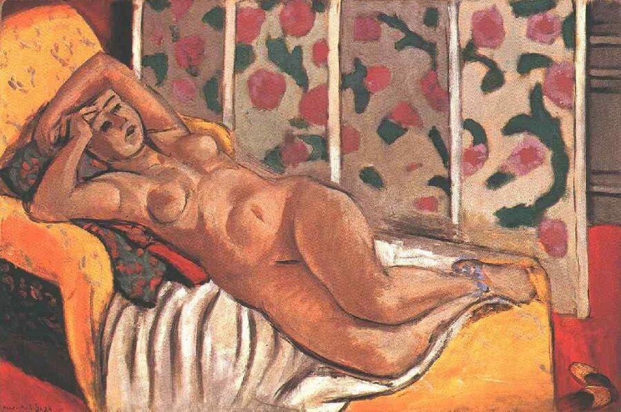 Yellow Odalisque, 1926 by Henri Matisse