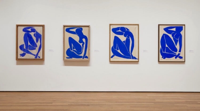 Photo of Nu Bleu by Henri Matisse