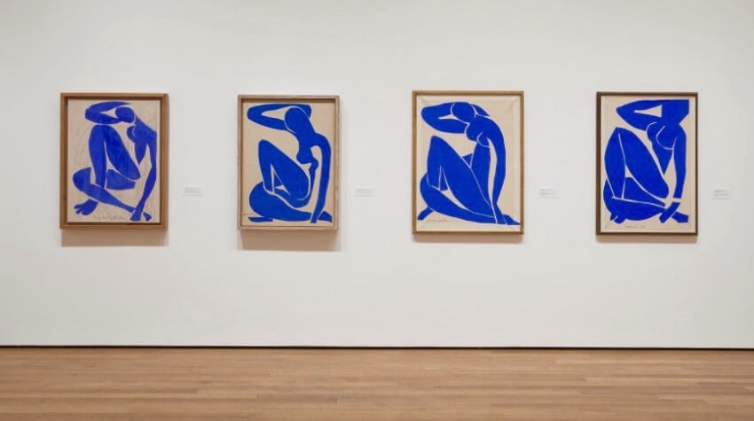 Henri Matisse. Blue Nude II. 1952