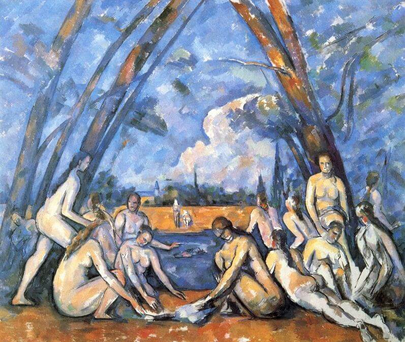 The Large Bathers, 1898-1905 by Paul Cezanne